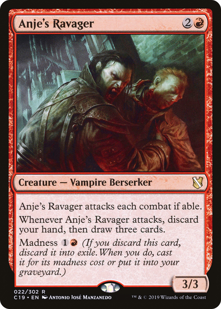 Anje's Ravager (C19) #22 [EN/N] s/o