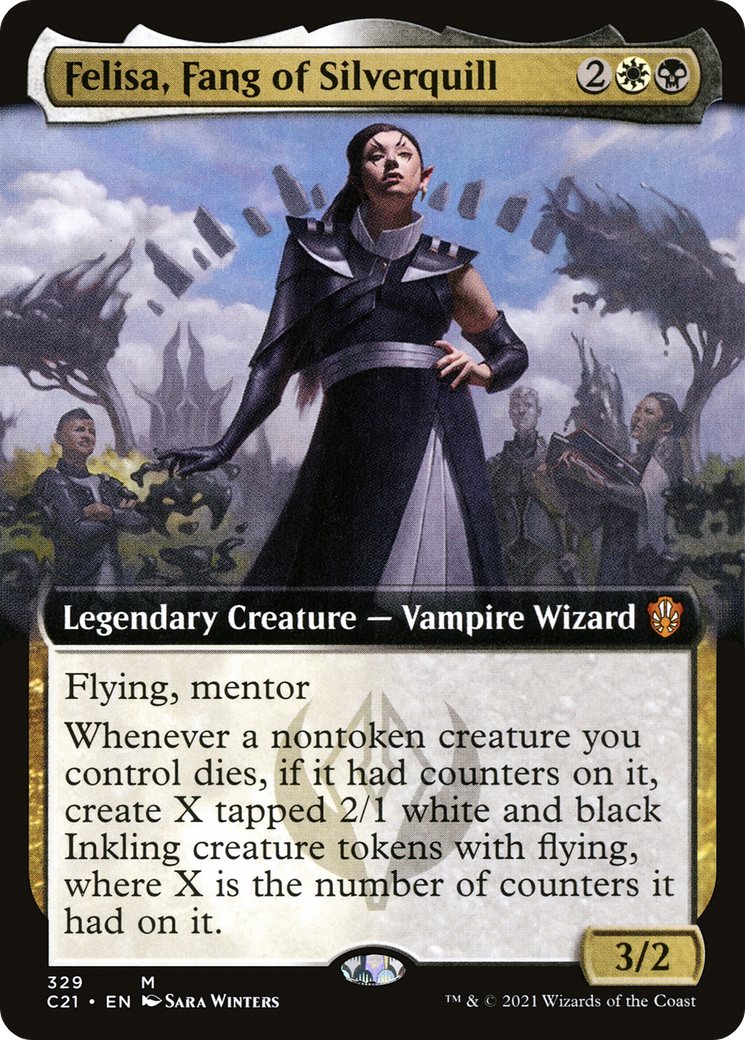 Felisa, Fang of Silverquill (C21) #329 [EN/N]