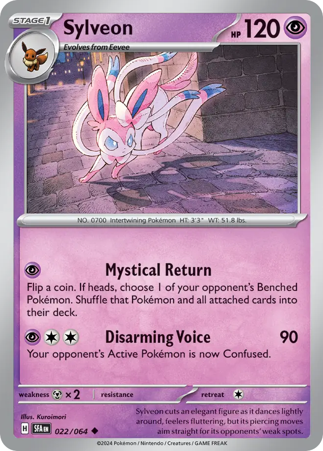 Sylveon (SFA) #022 [EN/N] s/o