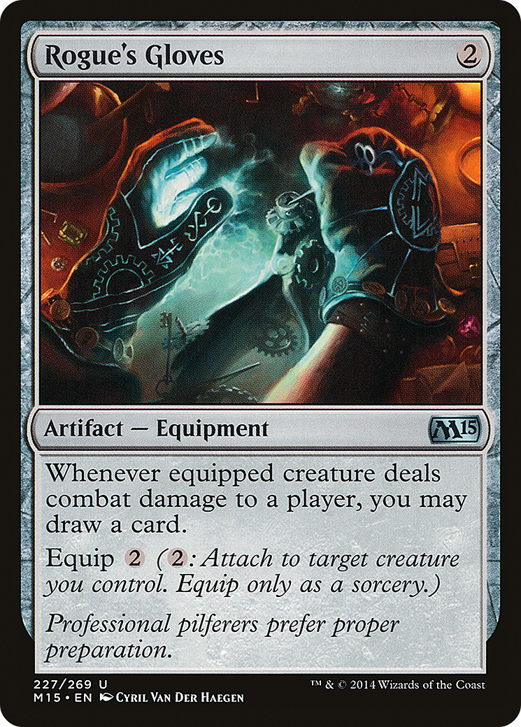 Rogue's Gloves (M15) #227 [EN/N] s/o