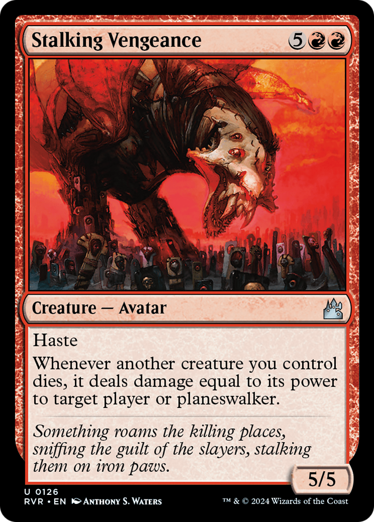 Stalking Vengeance (RVR) #126 [EN/N] s/o