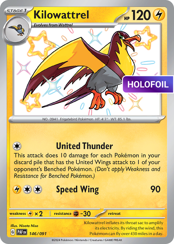Kilowattrel (PAF) #146 [EN/H] s/o
