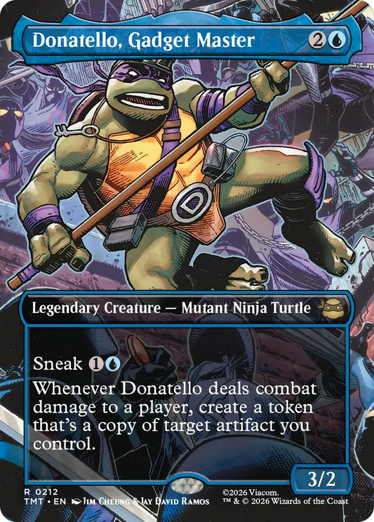 Donatello, Gadget Master (TMT) #212 [EN/N] s/o