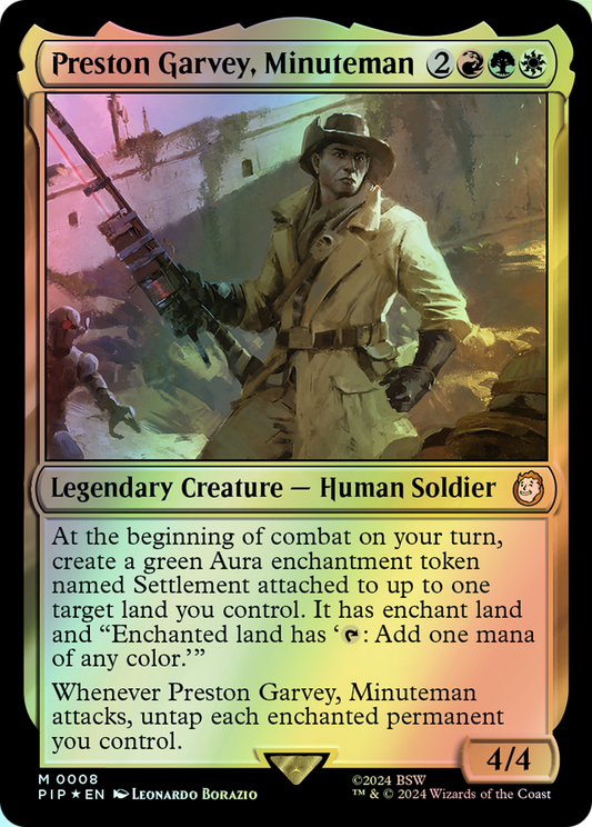 Preston Garvey, Minuteman (PIP) #8 [EN/F] s/o