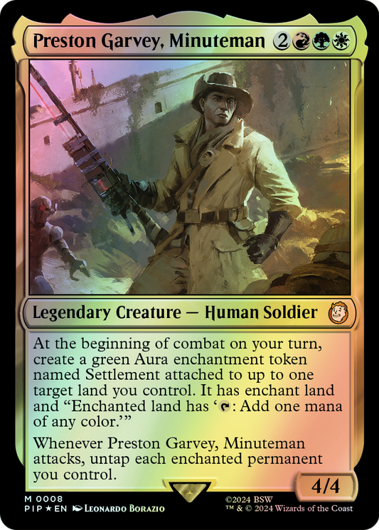 Preston Garvey, Minuteman (PIP) #8 [EN/F]
