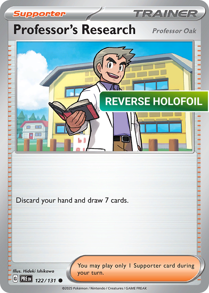 Professor's Research [Professor Oak] (PRE) #122_V1 [EN/R]
