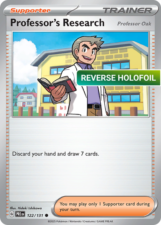 Professor's Research [Professor Oak] (PRE) #122_V1 [EN/R]