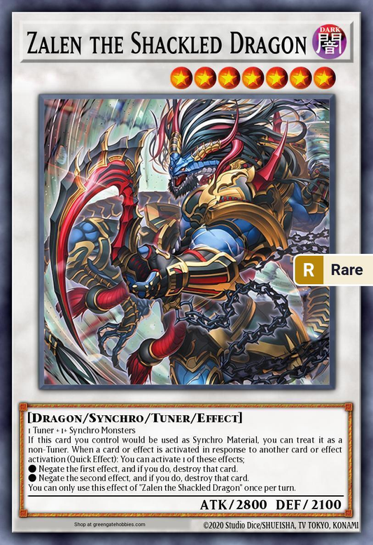 Zalen the Shackled Dragon (BPRO-AE) #BPRO-AE042 [EN/R]