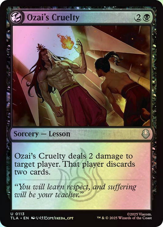 Ozai's Cruelty (TLA) #113 [EN/F] s/o
