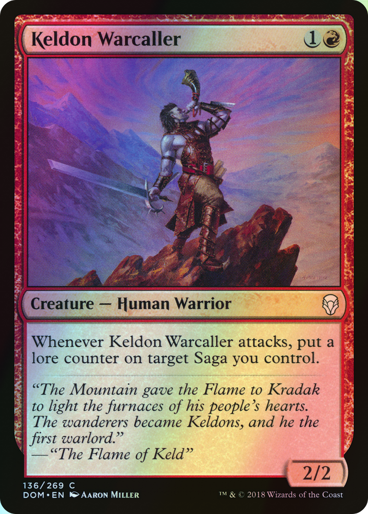 Keldon Warcaller (DOM) #136 [EN/F]
