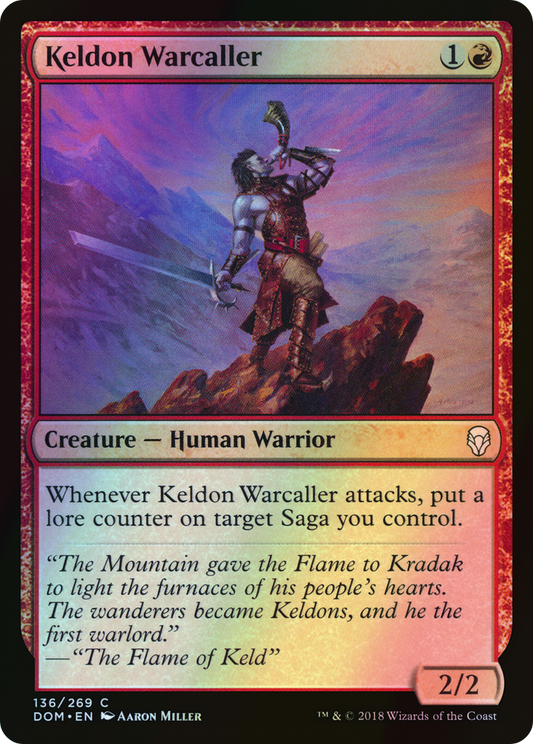 Keldon Warcaller (DOM) #136 [EN/F]