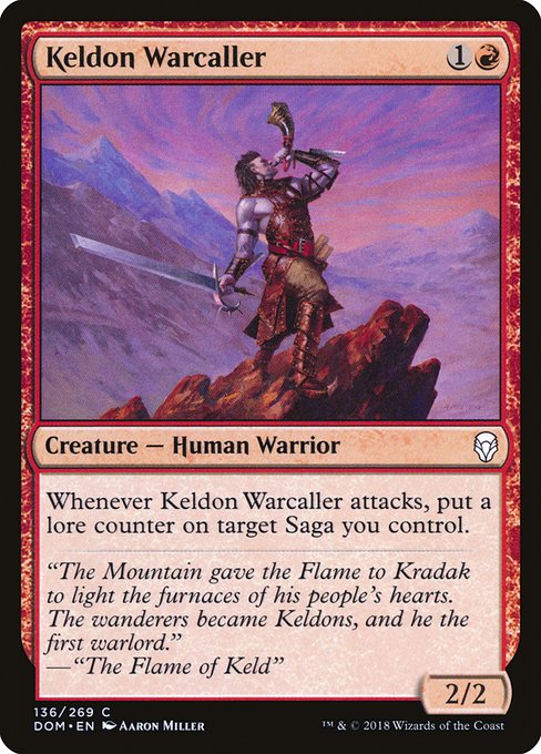 Keldon Warcaller (DOM) #136 [EN/N]
