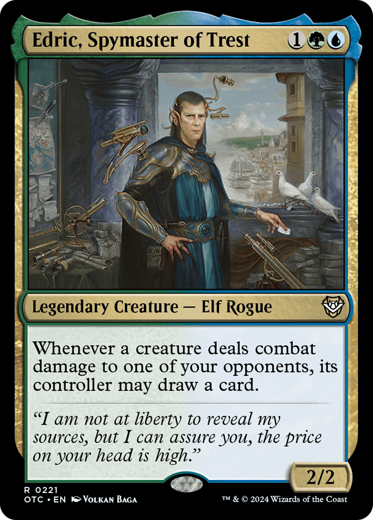 Edric, Spymaster of Trest (OTC) #221 [EN/N]