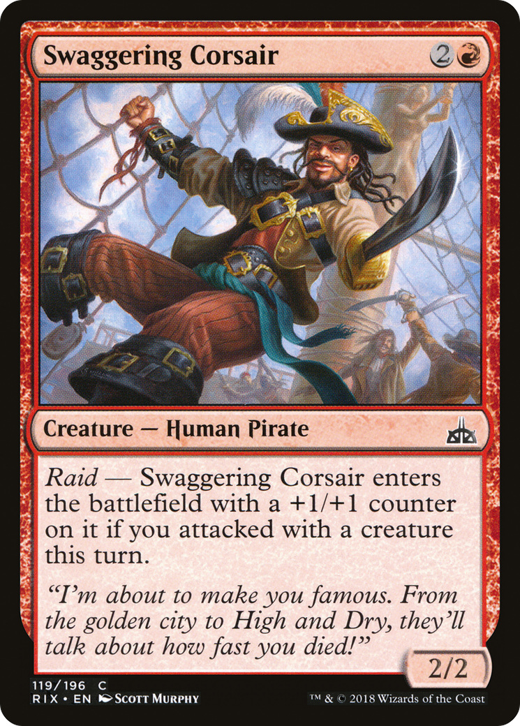 Swaggering Corsair (RIX) #119 [EN/N]