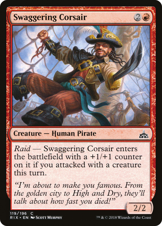 Swaggering Corsair (RIX) #119 [EN/N]