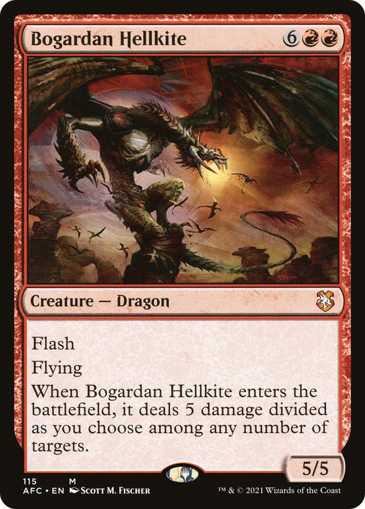Bogardan Hellkite (AFC) #115 [EN/N]