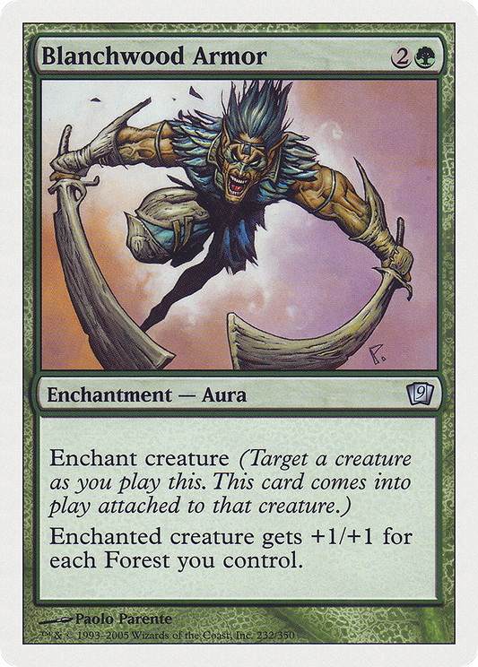 Blanchwood Armor (9ED) #232 [EN/N]