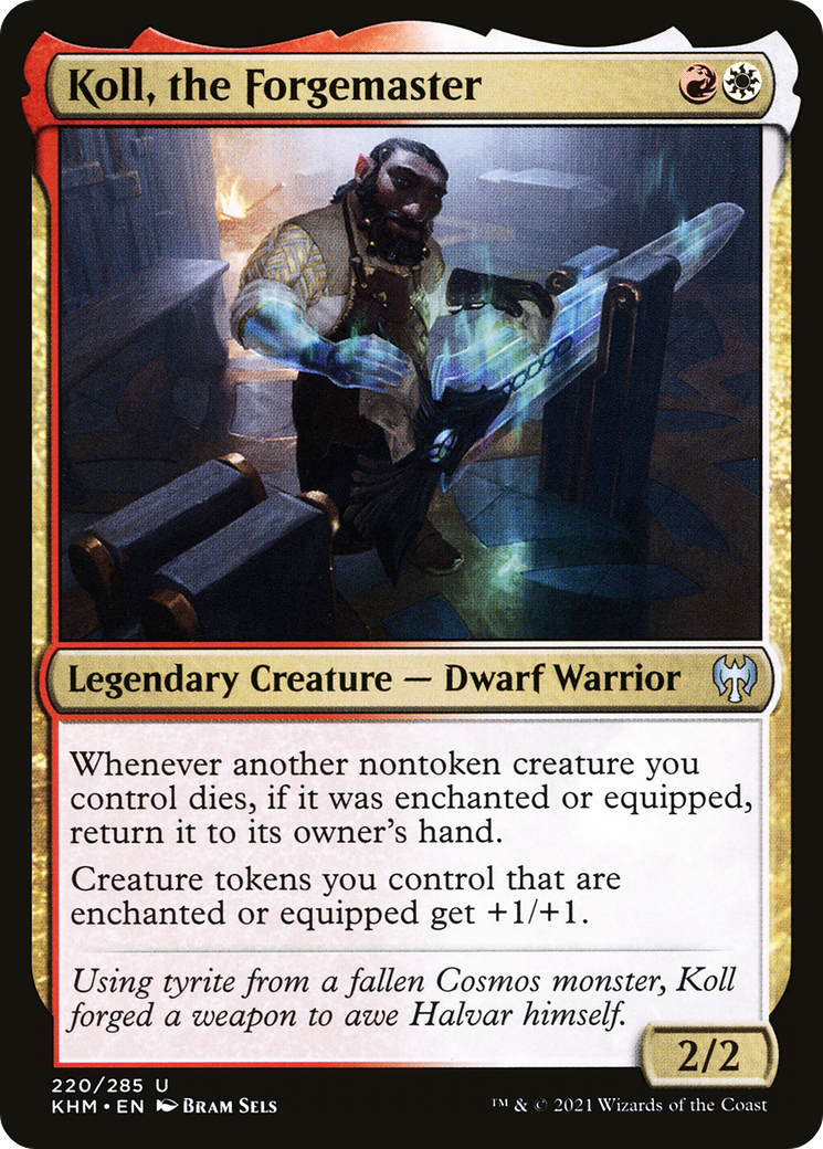 Koll, the Forgemaster (KHM) #220 [EN/N] s/o