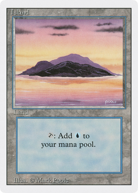 Island (3ED) #295 [EN/N] s/o