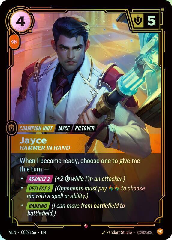 Jayce, Hammer in Hand (VEN) #088 [EN/F]