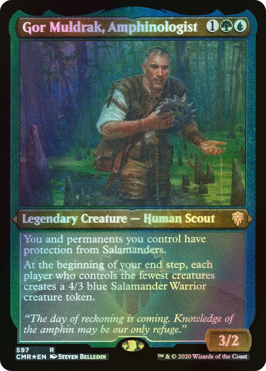 Gor Muldrak, Amphinologist (CMR) #597 [EN/E]