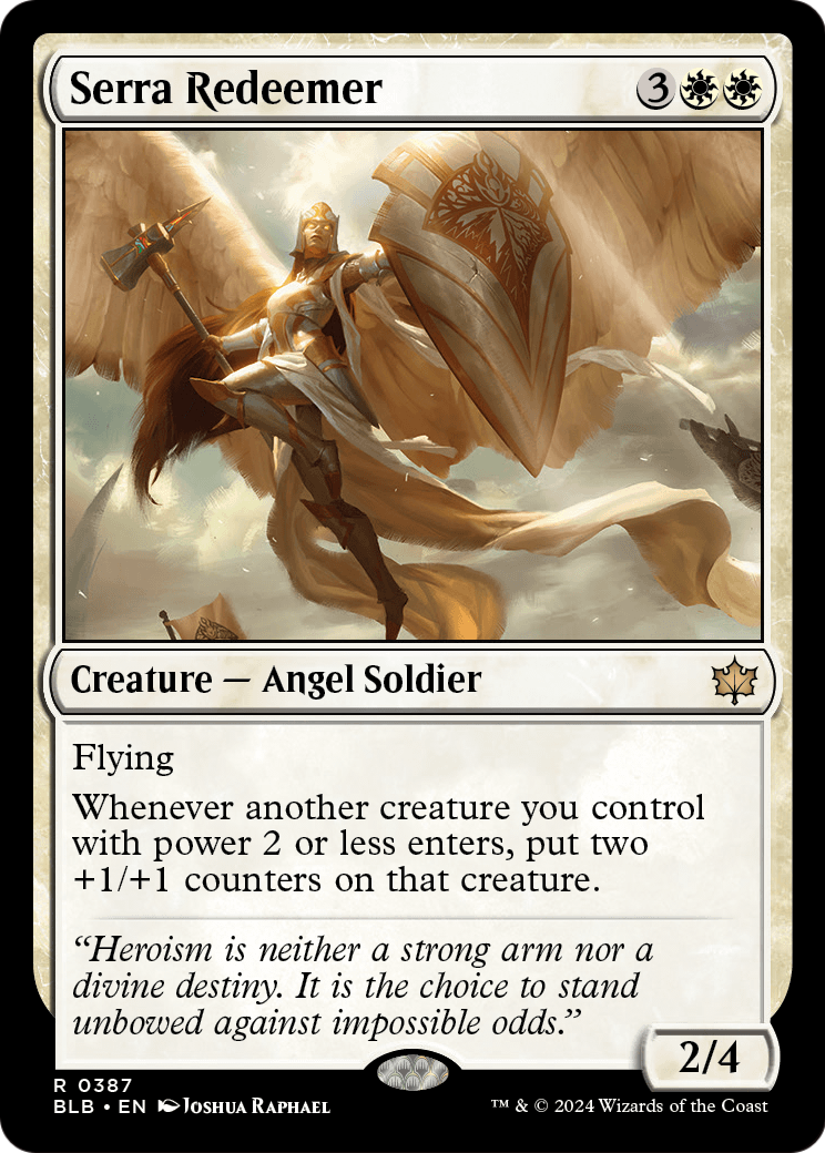 Serra Redeemer (BLB) #387 [EN/N]