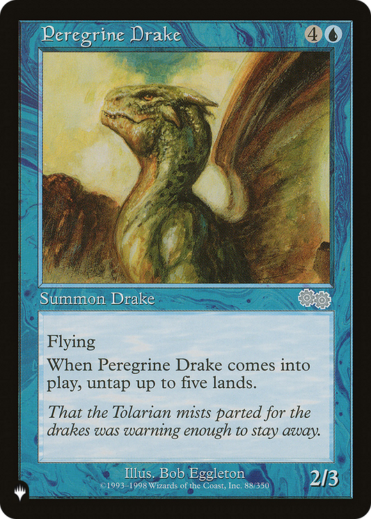 Peregrine Drake (PLST) #USG-88 [EN/N] s/o