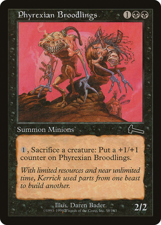 Phyrexian Broodlings (ULG) #58 [EN/N]