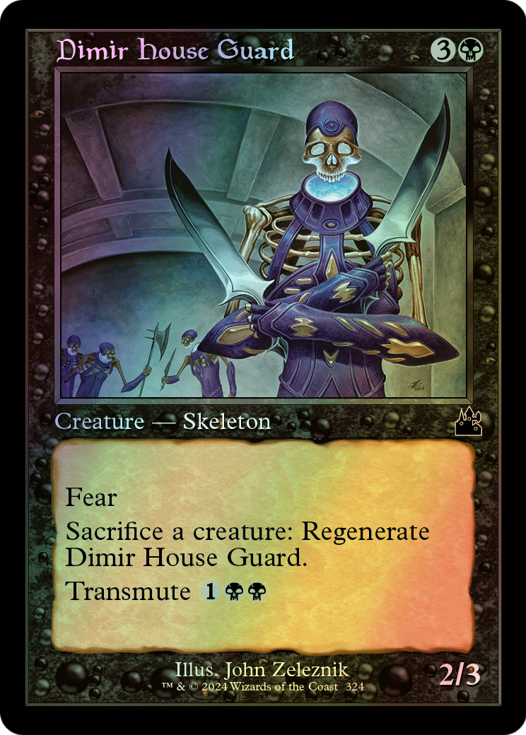 Dimir House Guard (RVR) #324 [EN/F] s/o