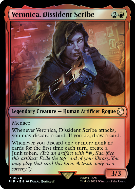 Veronica, Dissident Scribe (PIP) #70 [EN/F]