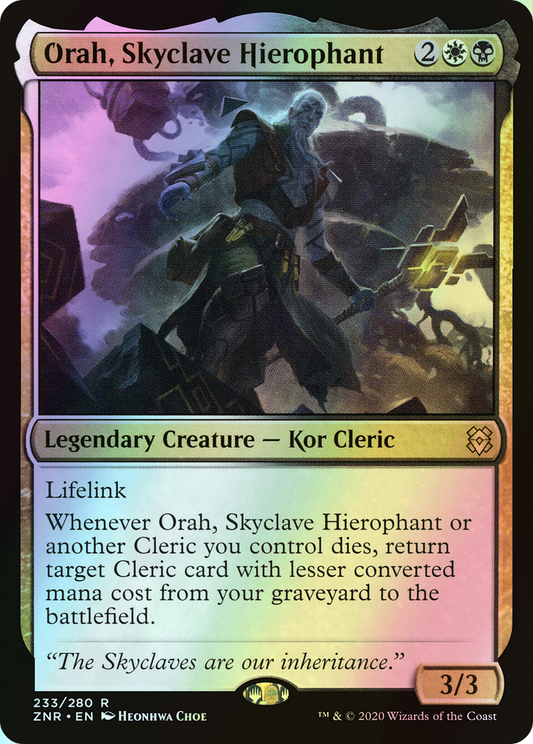 Orah, Skyclave Hierophant (ZNR) #233 [EN/F]