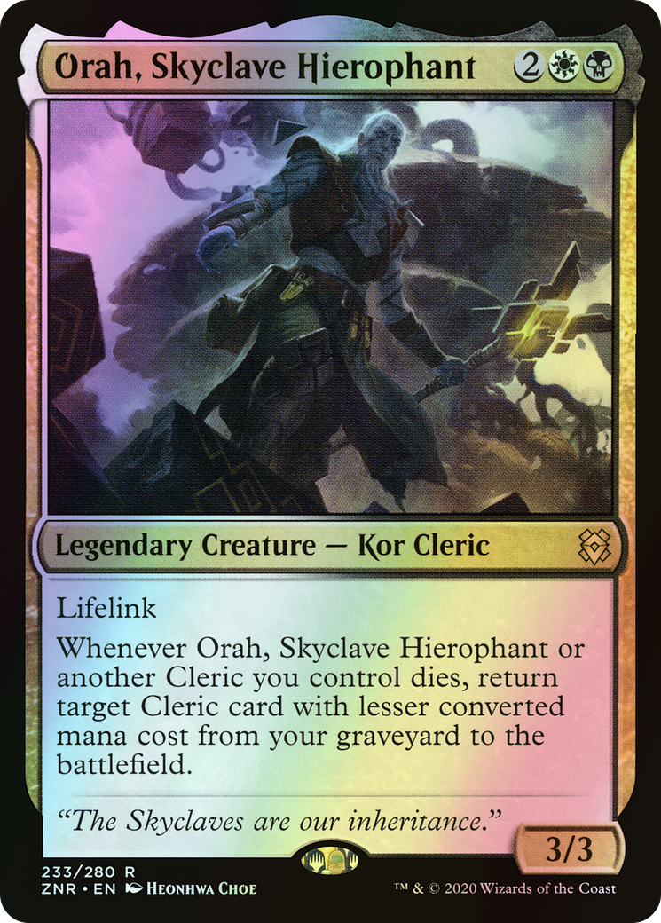 Orah, Skyclave Hierophant (ZNR) #233 [EN/F]