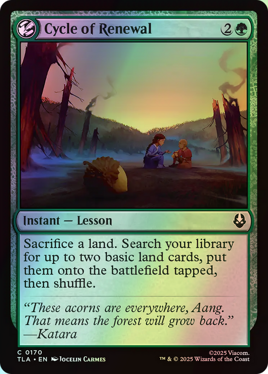 Cycle of Renewal (TLA) #170 [EN/F] s/o