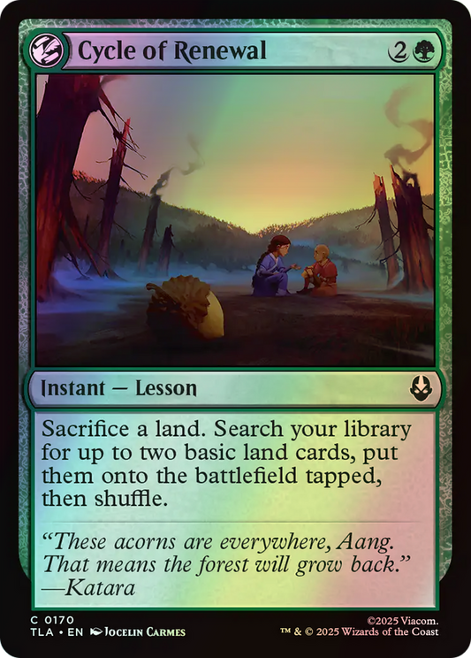 Cycle of Renewal (TLA) #170 [EN/F] s/o