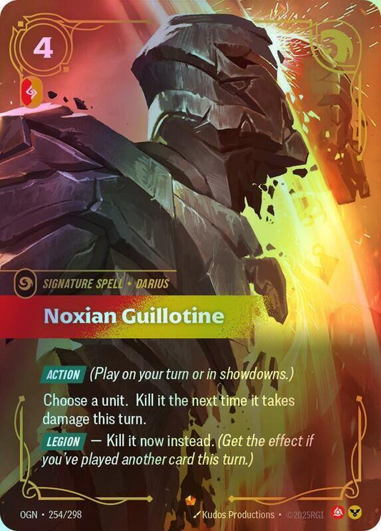 Noxian Guillotine (OGN) #254 [EN/F]