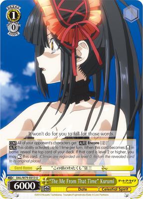 "The Me From That Time" Kurumi (DAL/W79) #DAL/W79-E013 [EN]