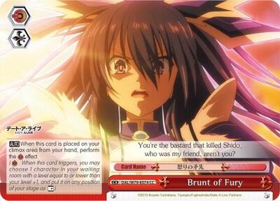 Brunt of Fury (DAL/W79) #DAL/W79-E074 [EN]