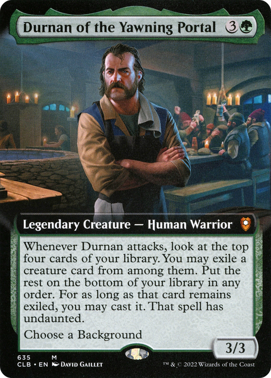 Durnan of the Yawning Portal (CLB) #635 [EN/N] s/o