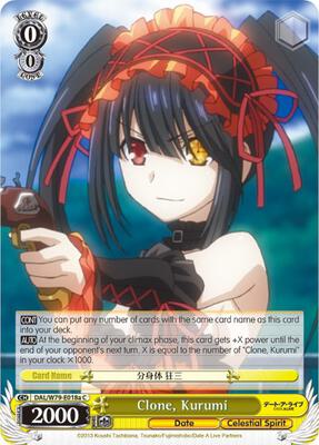 Clone, Kurumi (A) (DAL/W79) #DAL/W79-E018a [EN]