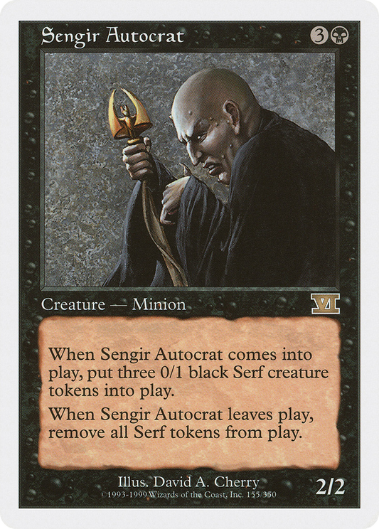 Sengir Autocrat (6ED) #155 [EN/N] s/o