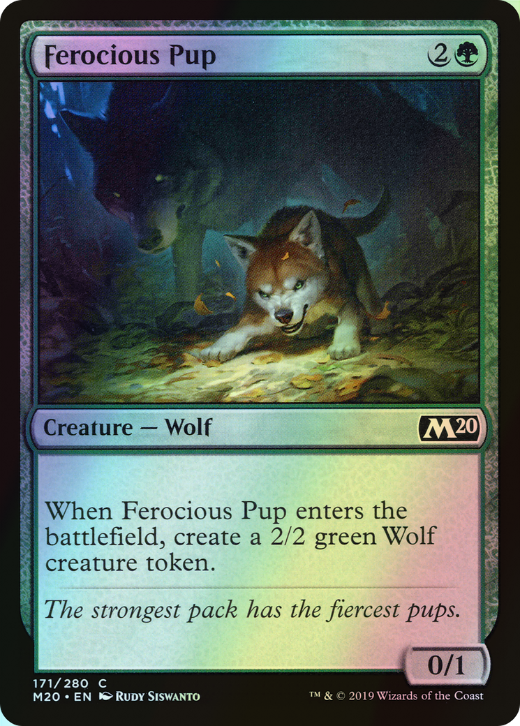 Ferocious Pup (M20) #171 [EN/F]