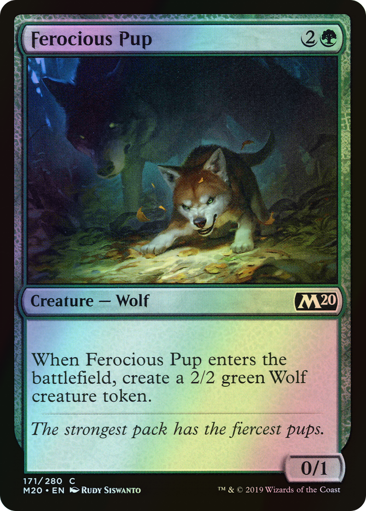 Ferocious Pup (M20) #171 [EN/F]