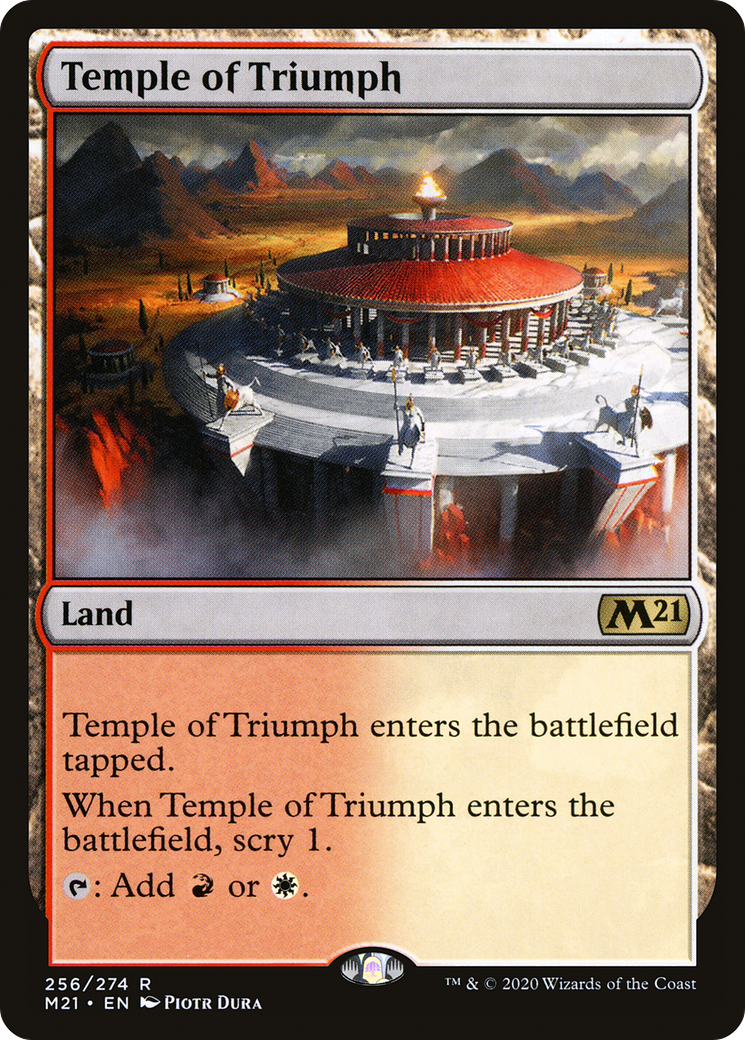 Temple of Triumph (M21) #256 [EN/N] s/o