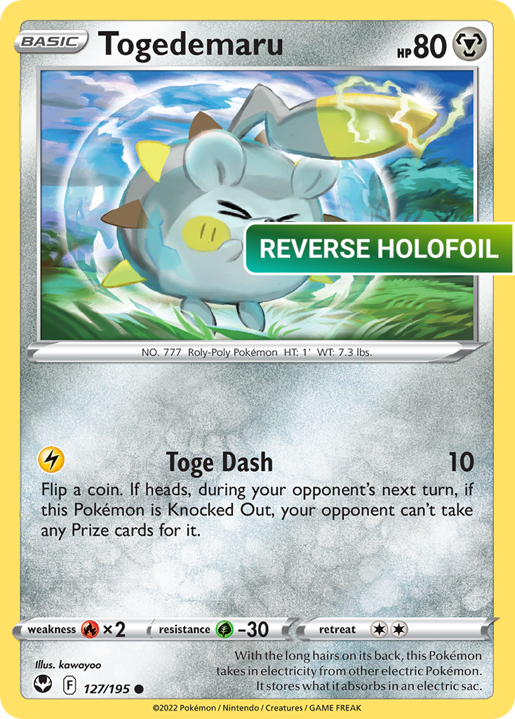 Togedemaru (SIT) #127 [EN/R] s/o