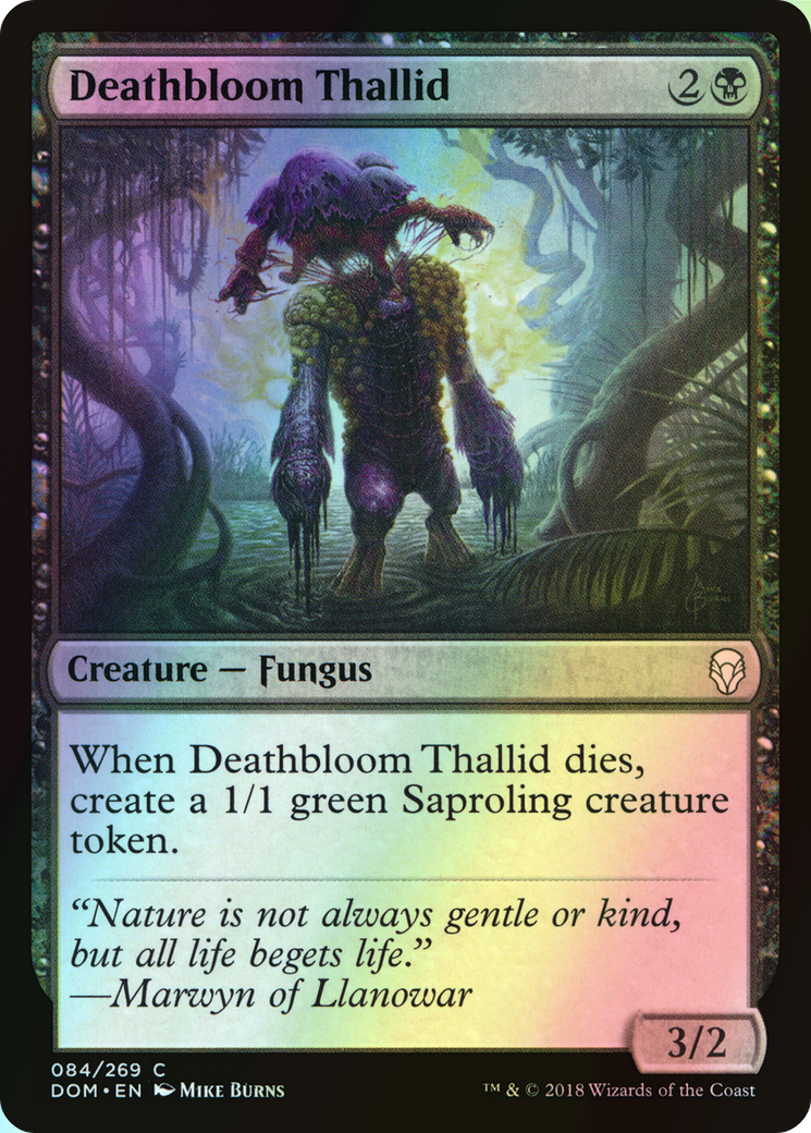 Deathbloom Thallid (DOM) #84 [EN/F]