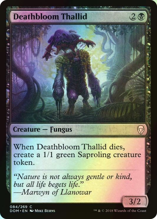 Deathbloom Thallid (DOM) #84 [EN/F]