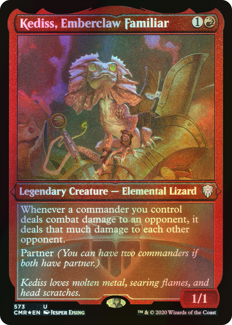 Kediss, Emberclaw Familiar (CMR) #573 [EN/E]