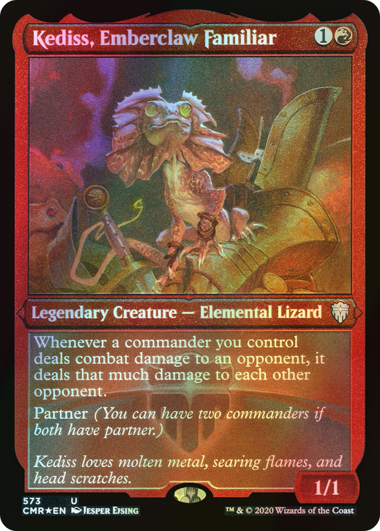 Kediss, Emberclaw Familiar (CMR) #573 [EN/E]
