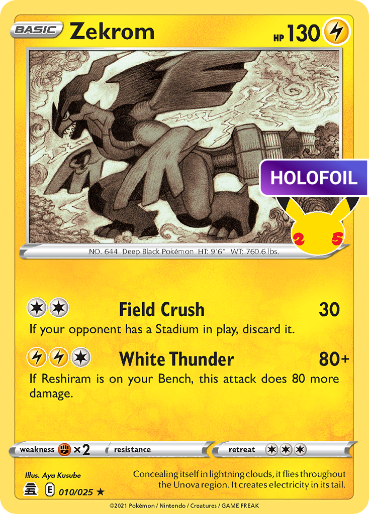 Zekrom (CEL) #10 [EN/H] s/o