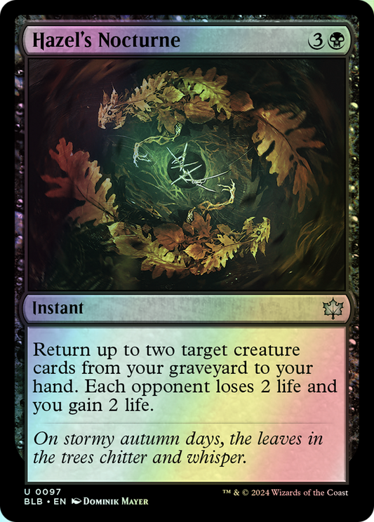 Hazel's Nocturne (BLB) #97 [EN/F]